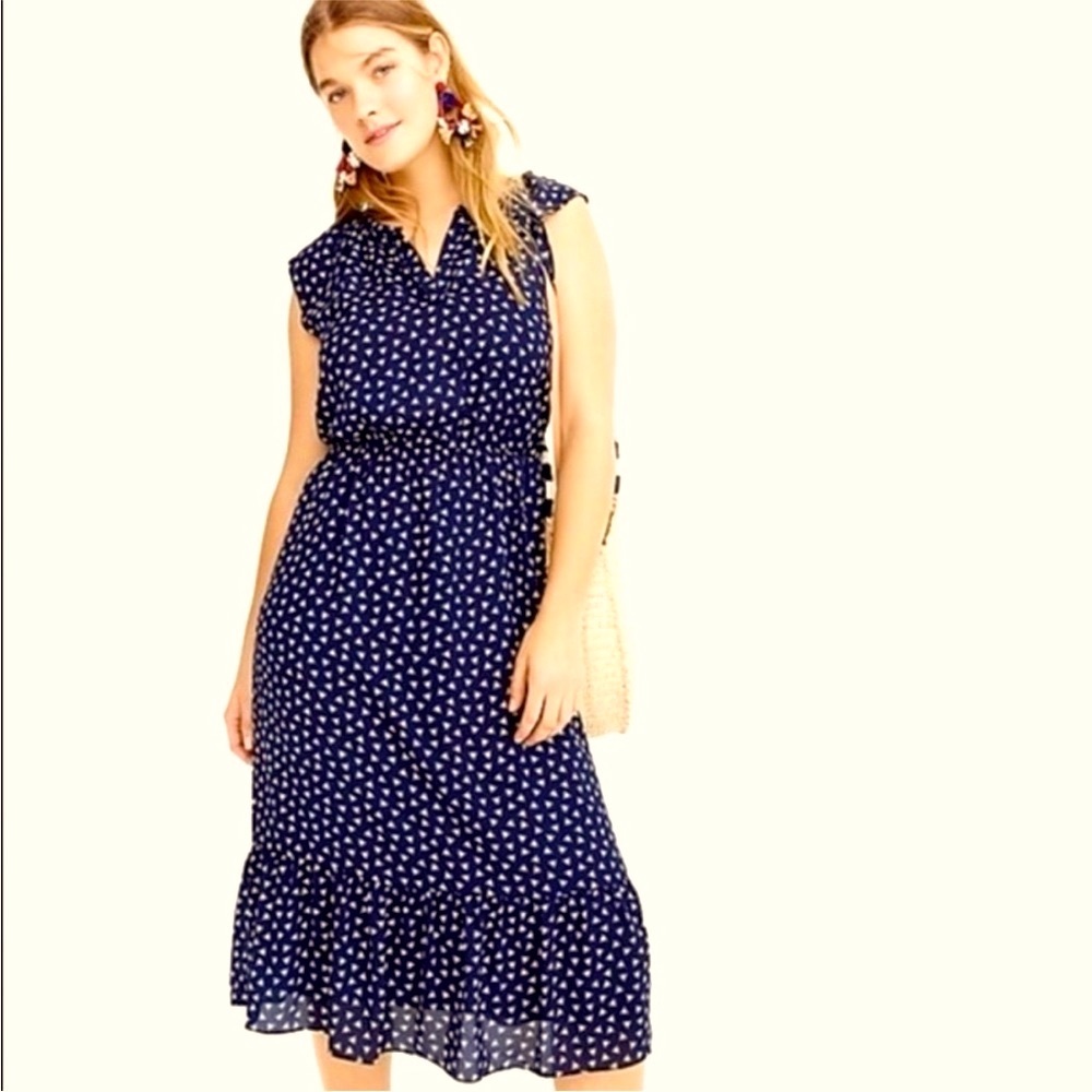 J.Crew Mercantile Dress in Dragonfly Print
